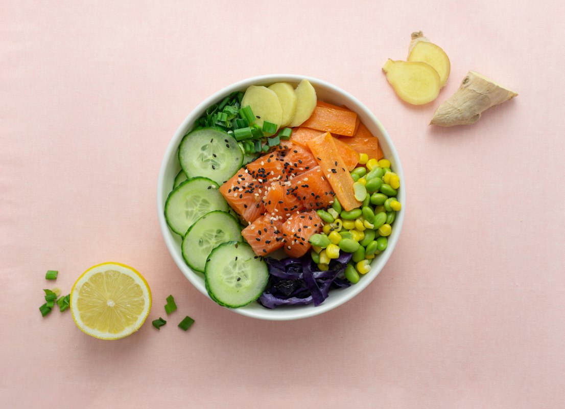 Roasted vegetable quinoa bowl